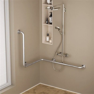 Barras de chuveiro para idosos